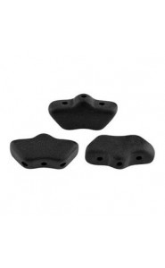 Les perles par Puca® Delos beads Jet mat 23980/84100